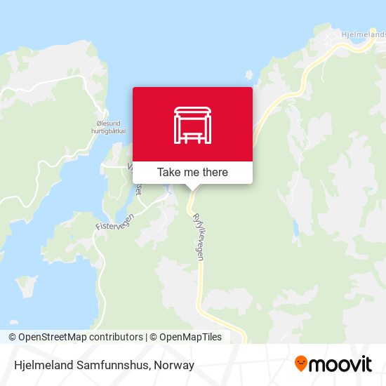 Hjelmeland Samfunnshus map