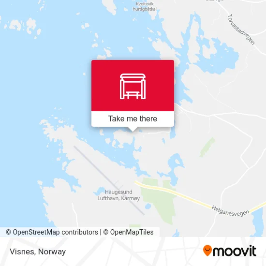 Visnes map