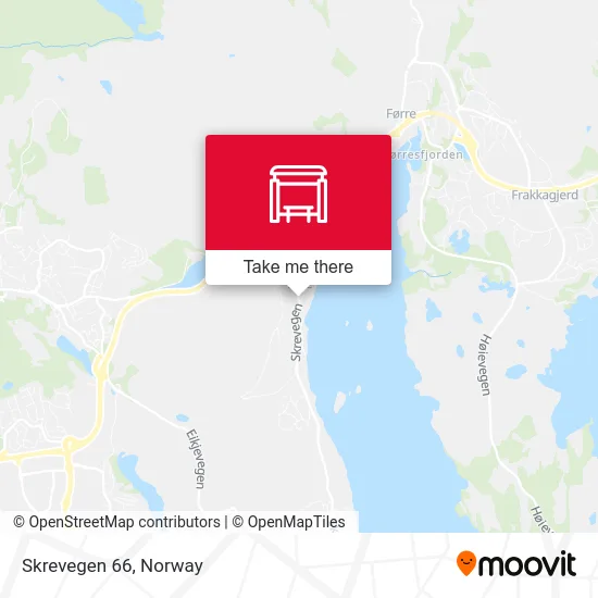 Skrevegen 66 map