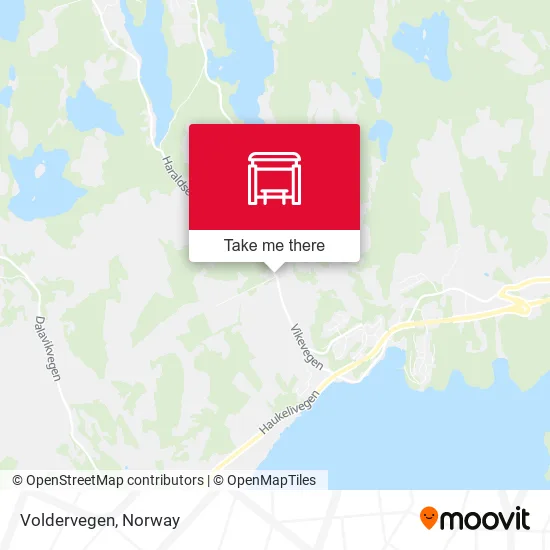 Voldervegen map