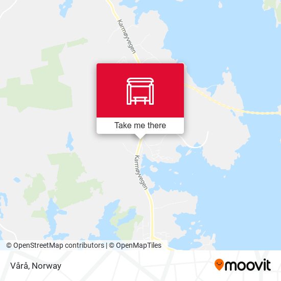 Vårå map