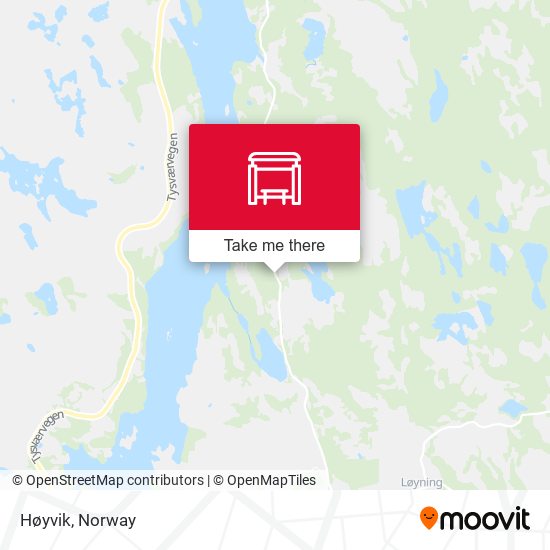 Høyvik map