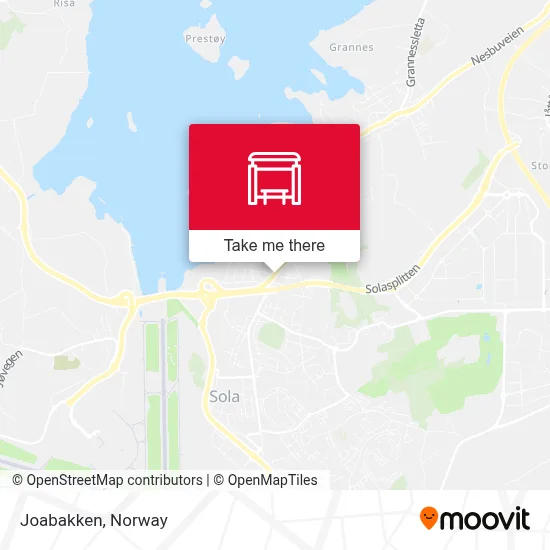 Joabakken map