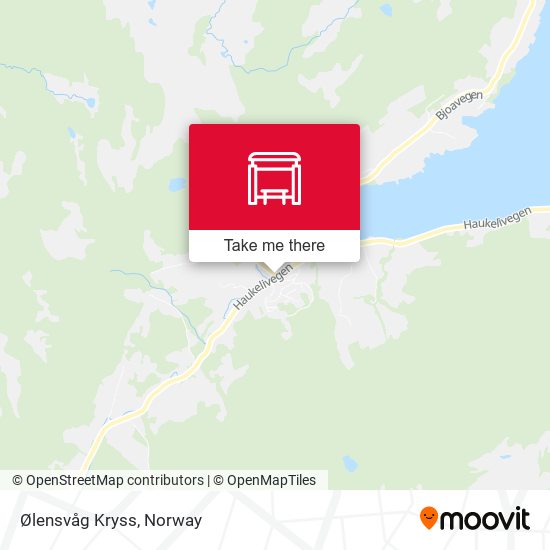 Ølensvåg Kryss map