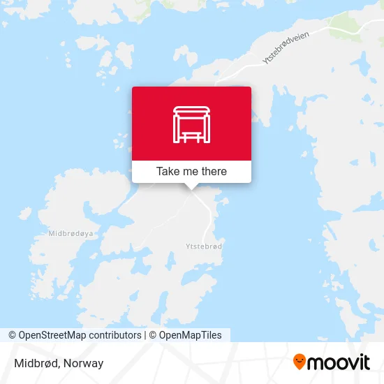 Midbrød map