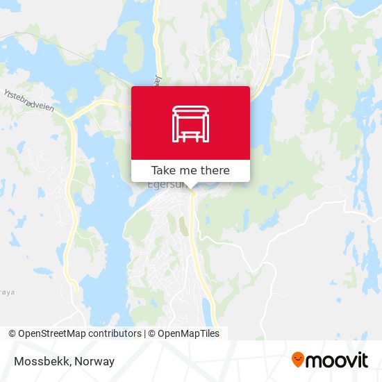 Mossbekk map