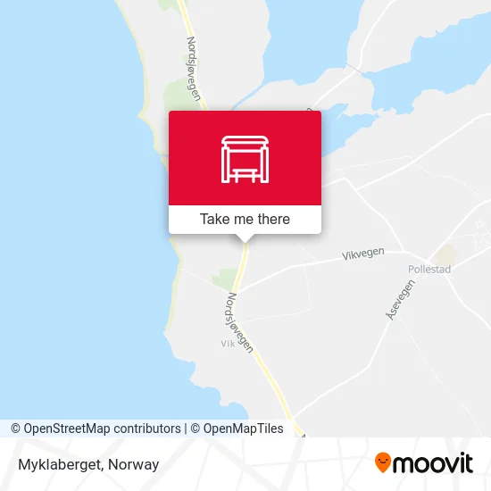 Myklaberget map