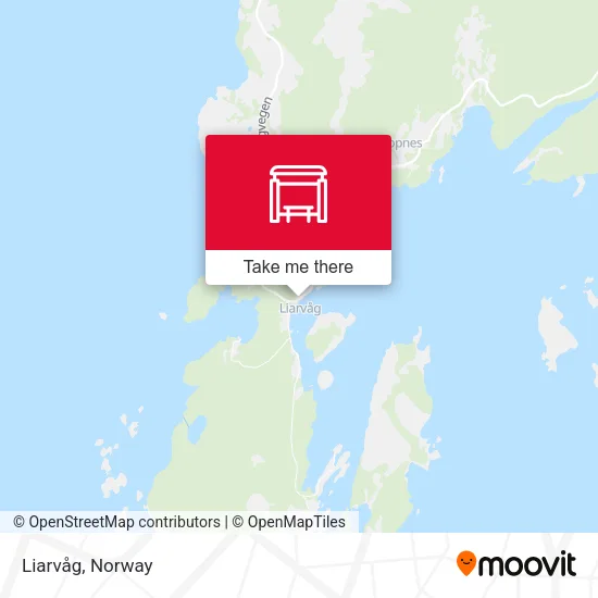 Liarvåg map
