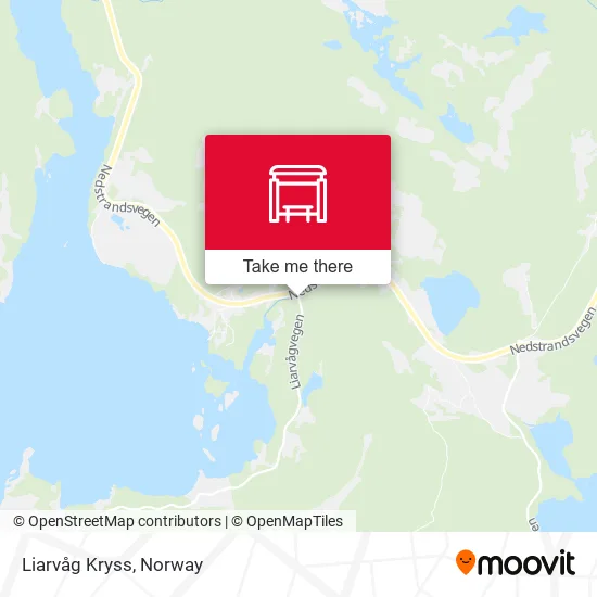 Liarvåg Kryss map