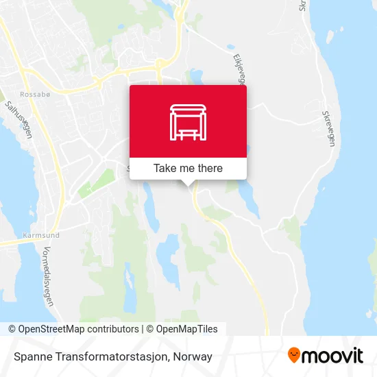 Spanne Transformatorstasjon map