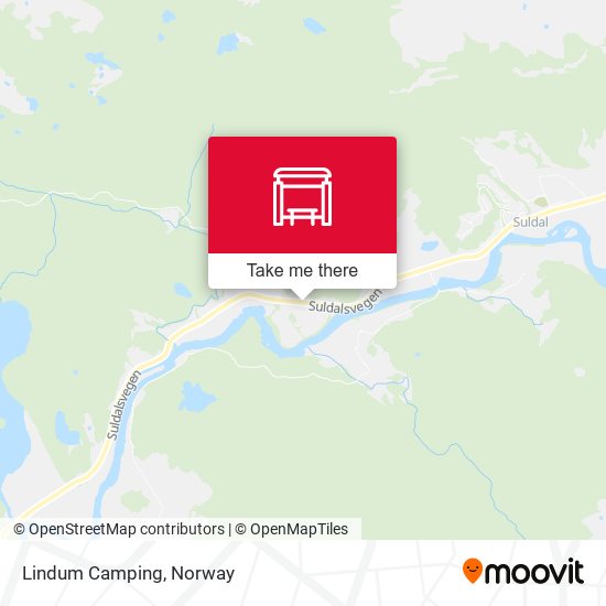 Lindum Camping map