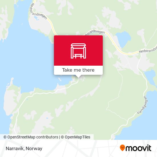 Narravik map