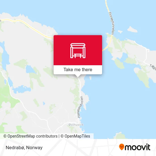 Nedrabø map