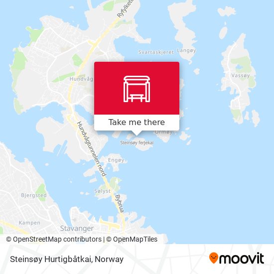 Steinsøy Hurtigbåtkai map