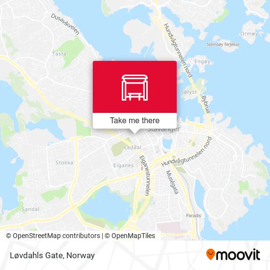 Løvdahls Gate map