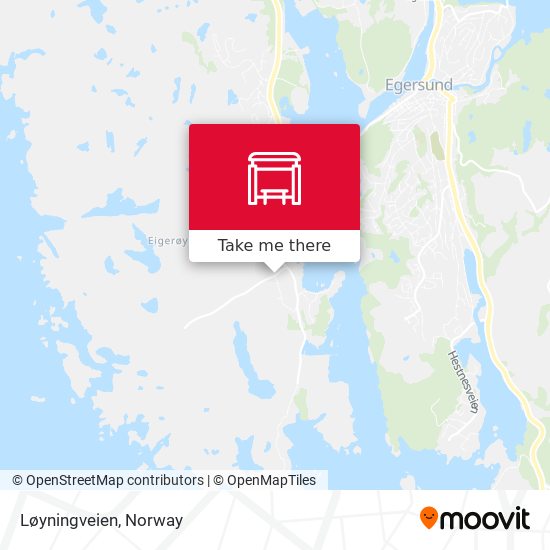 Løyningveien map