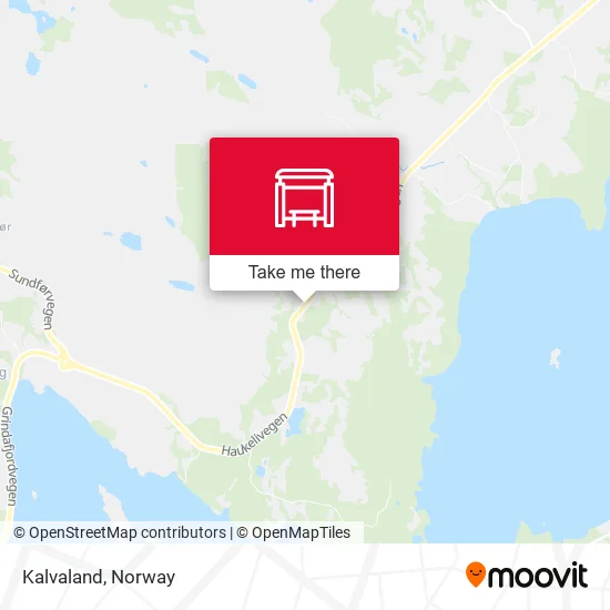 Kalvaland map