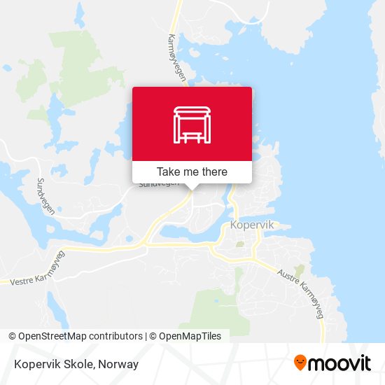 Kopervik Skole map