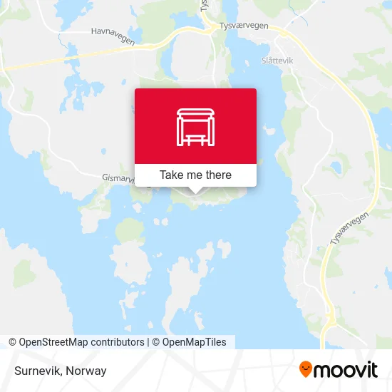 Surnevik map