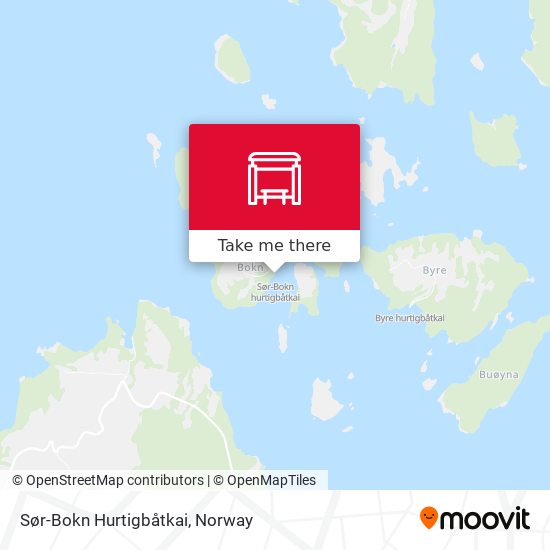 Sør-Bokn Hurtigbåtkai map