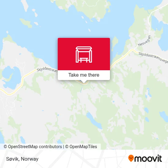 Søvik map