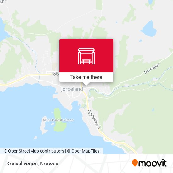 Konvallvegen map