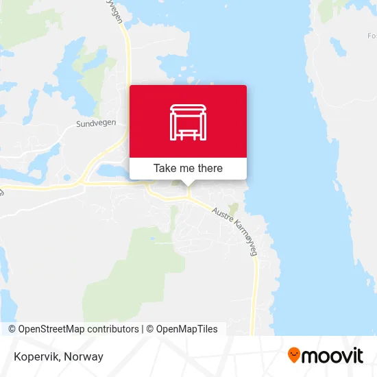 Kopervik map