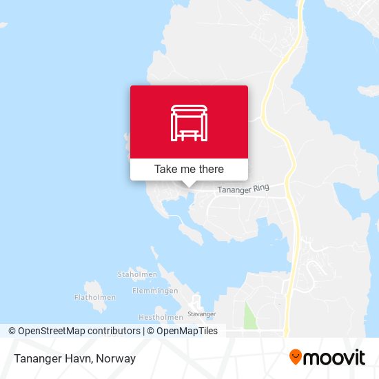 Tananger Havn map