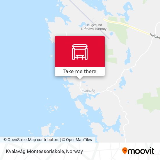 Kvalavåg Montessoriskole map