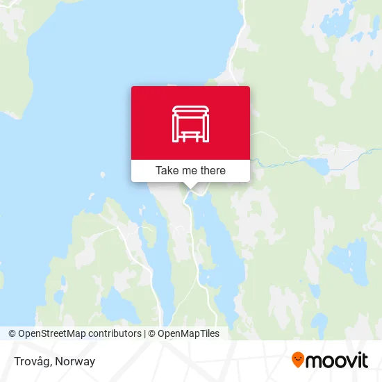 Trovåg map