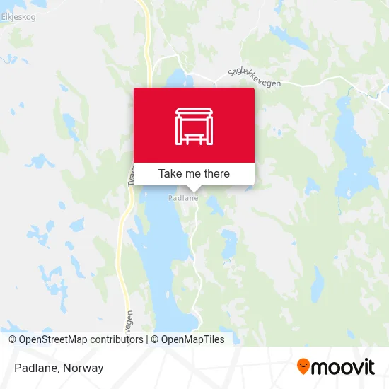 Padlane map