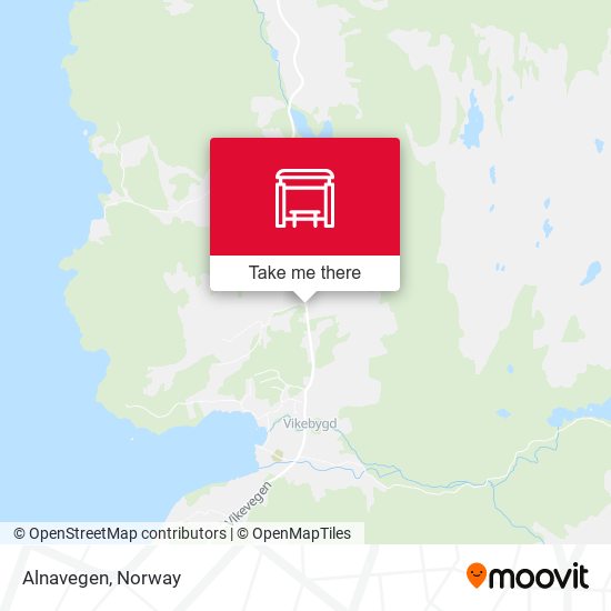 Alnavegen map