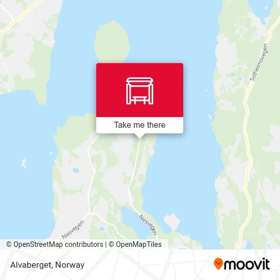 Alvaberget map