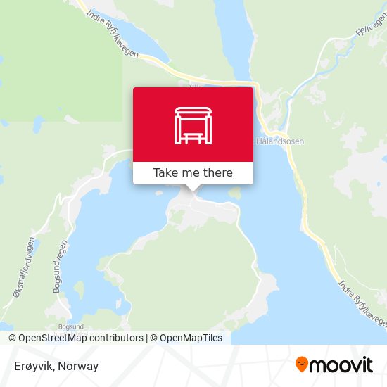 Erøyvik map