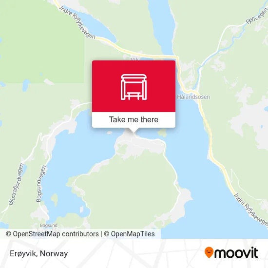 Erøyvik map