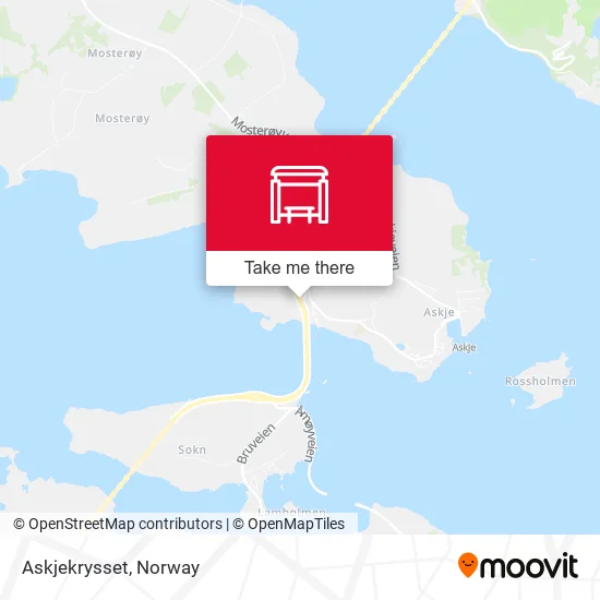 Askjekrysset map