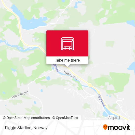 Figgjo Stadion map