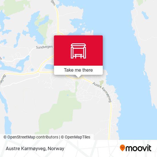 Austre Karmøyveg map