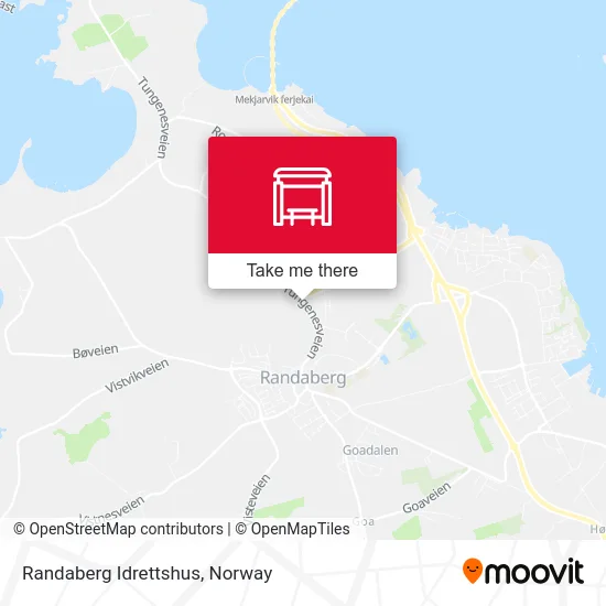 Randaberg Idrettshus map