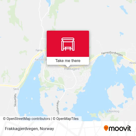 Frakkagjerdvegen map