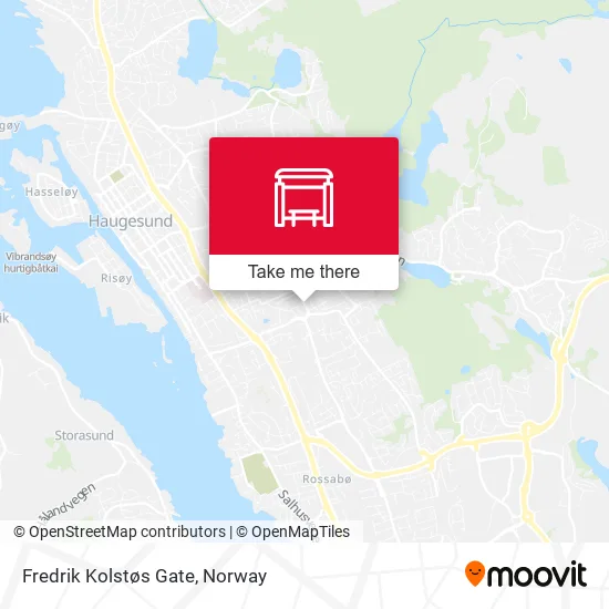 Fredrik Kolstøs Gate map