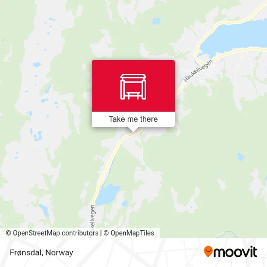 Frønsdal map