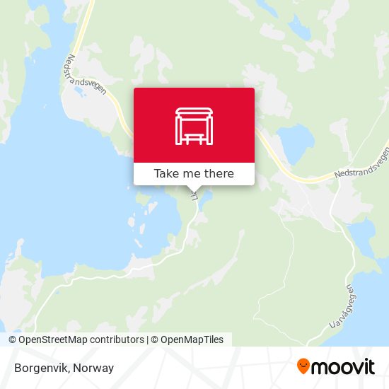 Borgenvik map