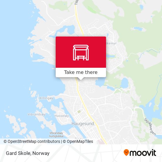 Gard Skole map