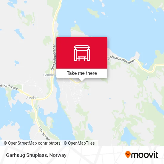 Garhaug Snuplass map