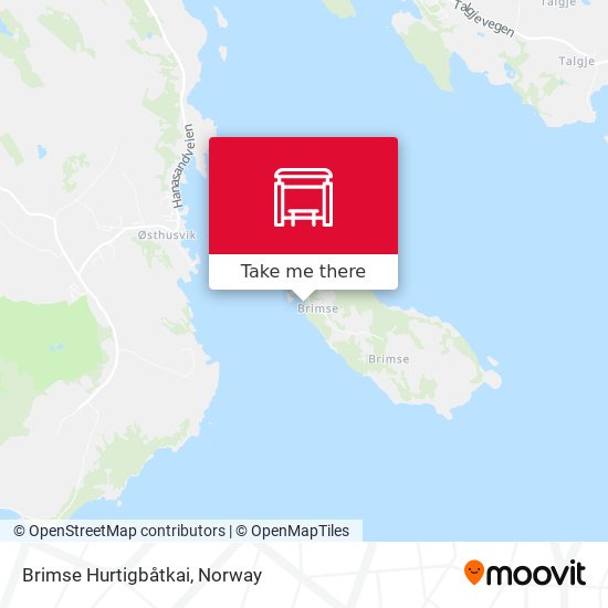 Brimse Hurtigbåtkai map
