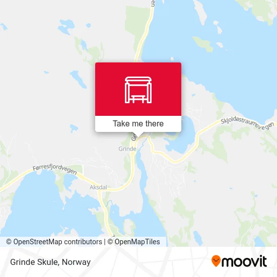Grinde Skule map