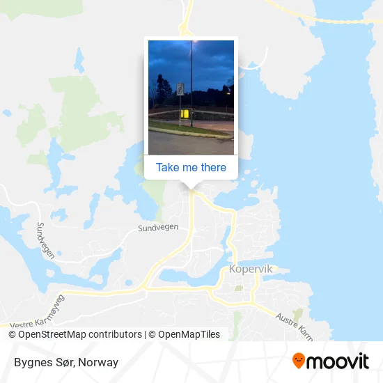 Bygnes Sør map