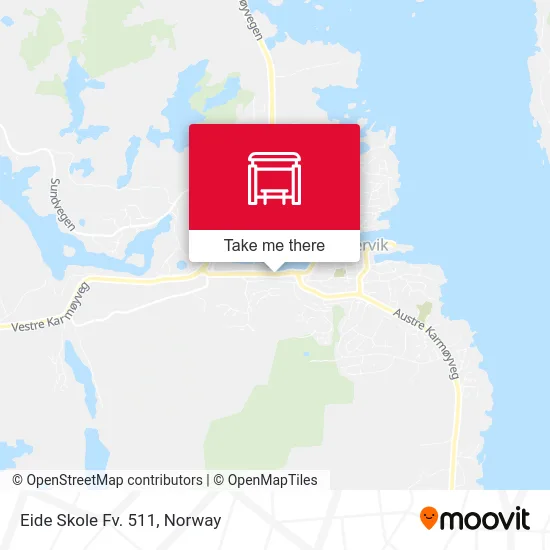 Eide Skole Fv. 511 map