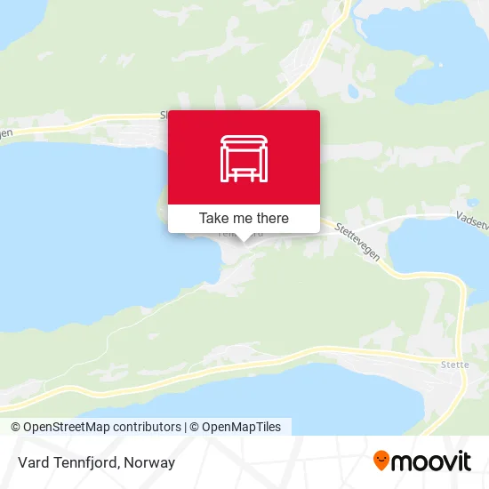 Vard Tennfjord map